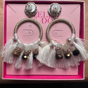 Stella & Dot White Nakoma Earring